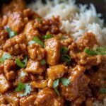 ground orange chicken