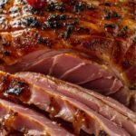 bourbon glazed ham