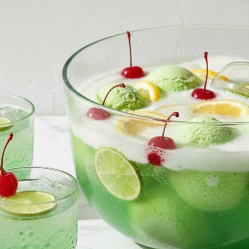 Ginger Ale Punch Sherbet
