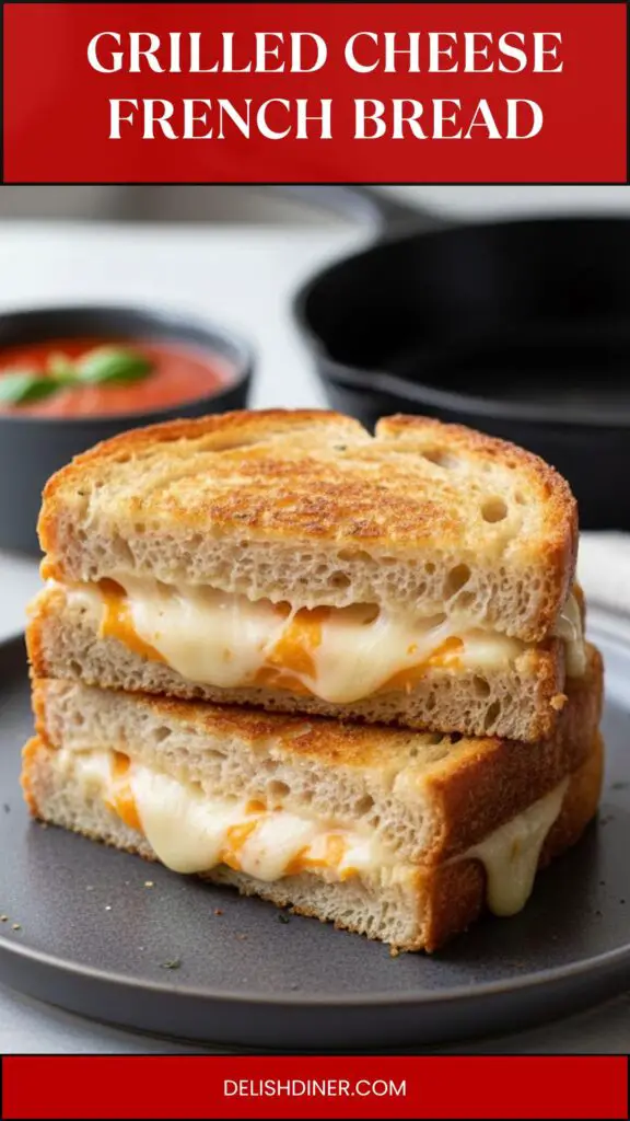 Grilled Cheese French Bread Grilled Cheese French Bread