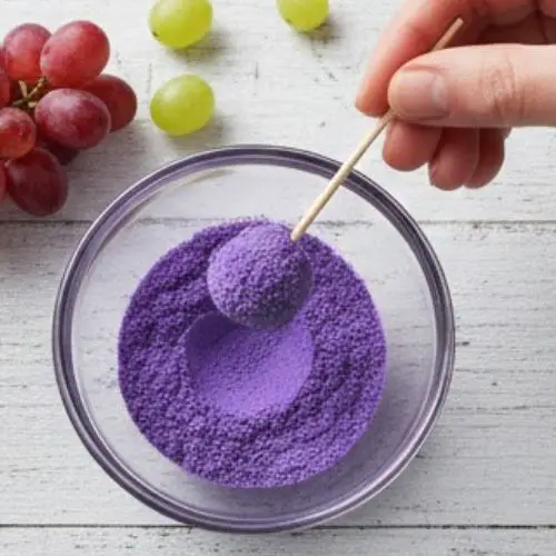 Step 3: Dip the Grapes