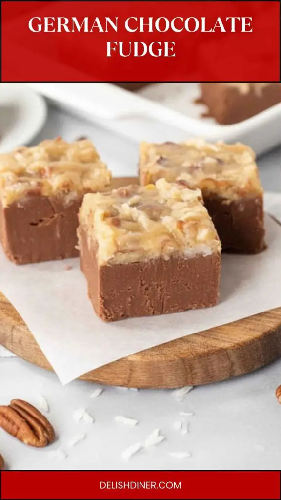 german chocolate fudge german chocolate fudge