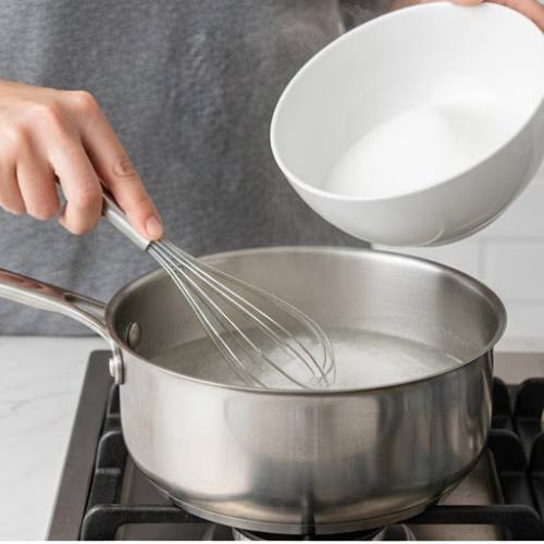 Step 3: Prepare the Sugar Syrup