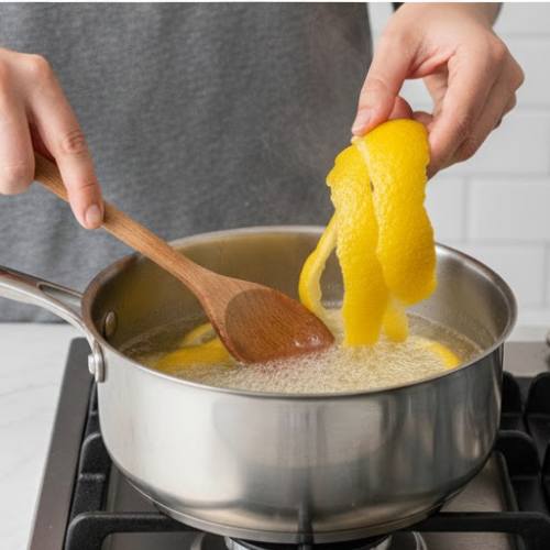 Step 4: Simmer the Peels