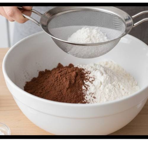 Step 2: Mix the dry ingredients Step 2: Mix the dry ingredients