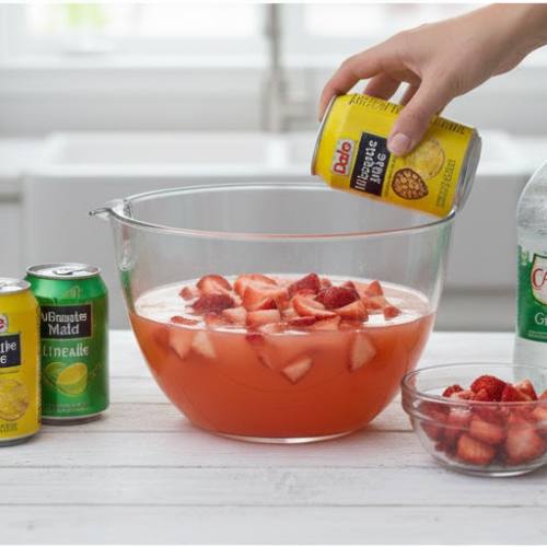 Step 3: Add the Fresh Ingredients Step 3: Add the Fresh Ingredients