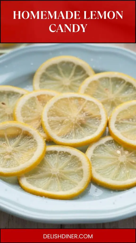Homemade Lemon Candy