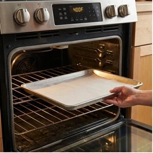 Step 1: Prepare the Oven and Baking Sheet Step 1: Prepare the Oven and Baking Sheet