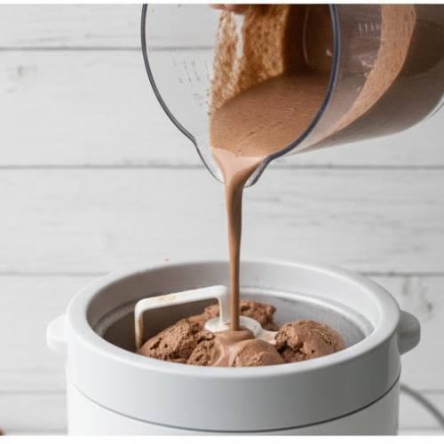 Step 2: Prepare the Ice Cream Maker (if using)