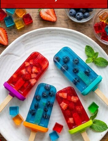 Homemade Popsicles With Jello