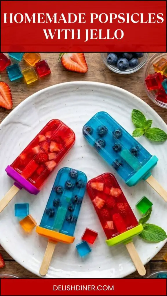 Homemade Popsicles With Jello Homemade Popsicles With Jello