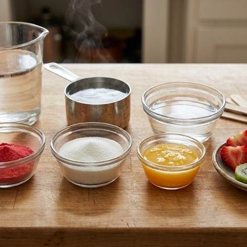 Ingredients You'll Need to Make Homemade Popsicles with Jello: Ingredients You'll Need to Make Homemade Popsicles with Jello: