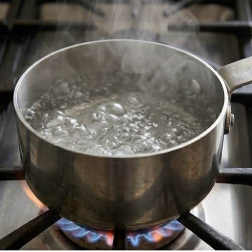 Step 1: Boil the Water Step 1: Boil the Water
